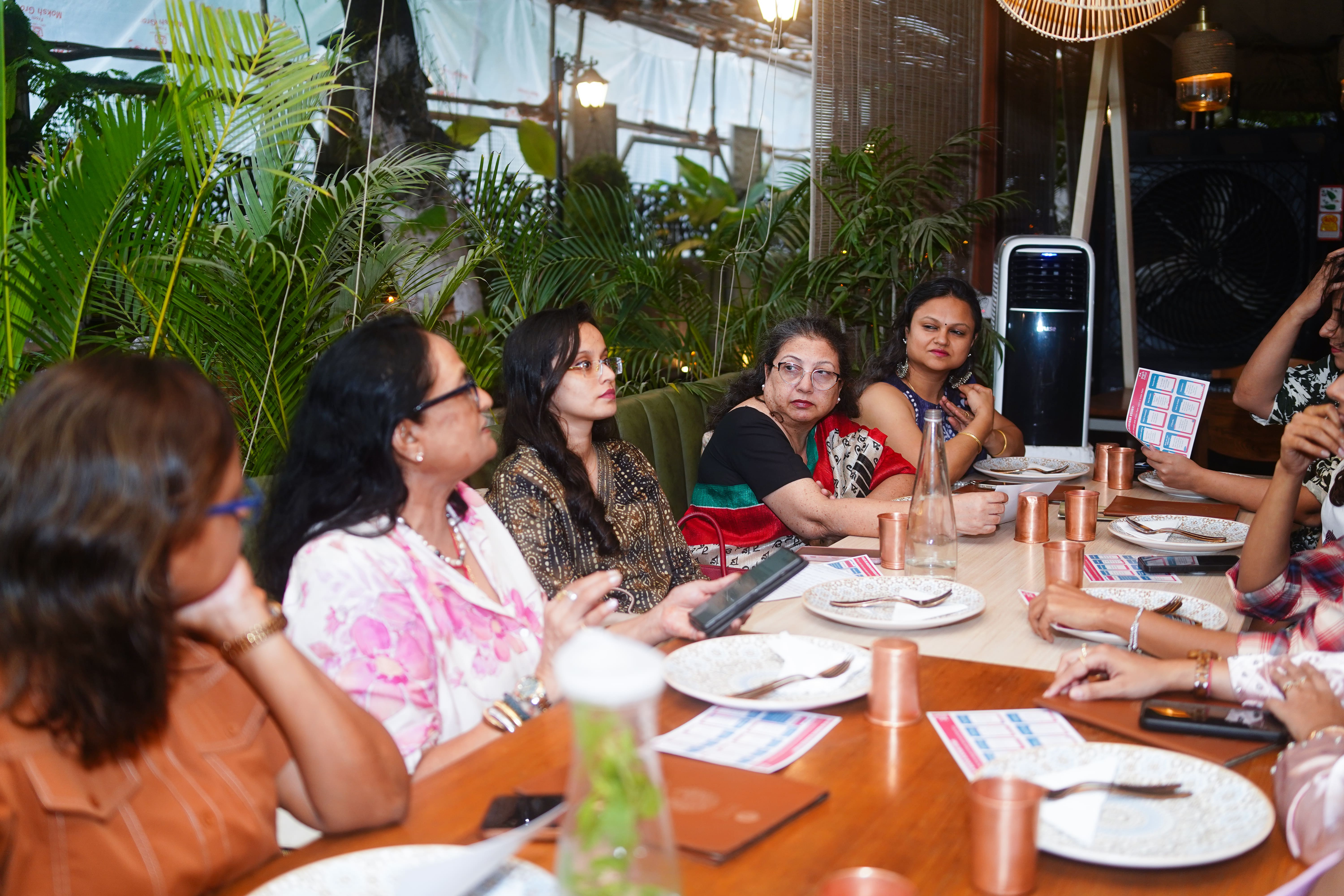 Women founders at a Peach Collar gathering