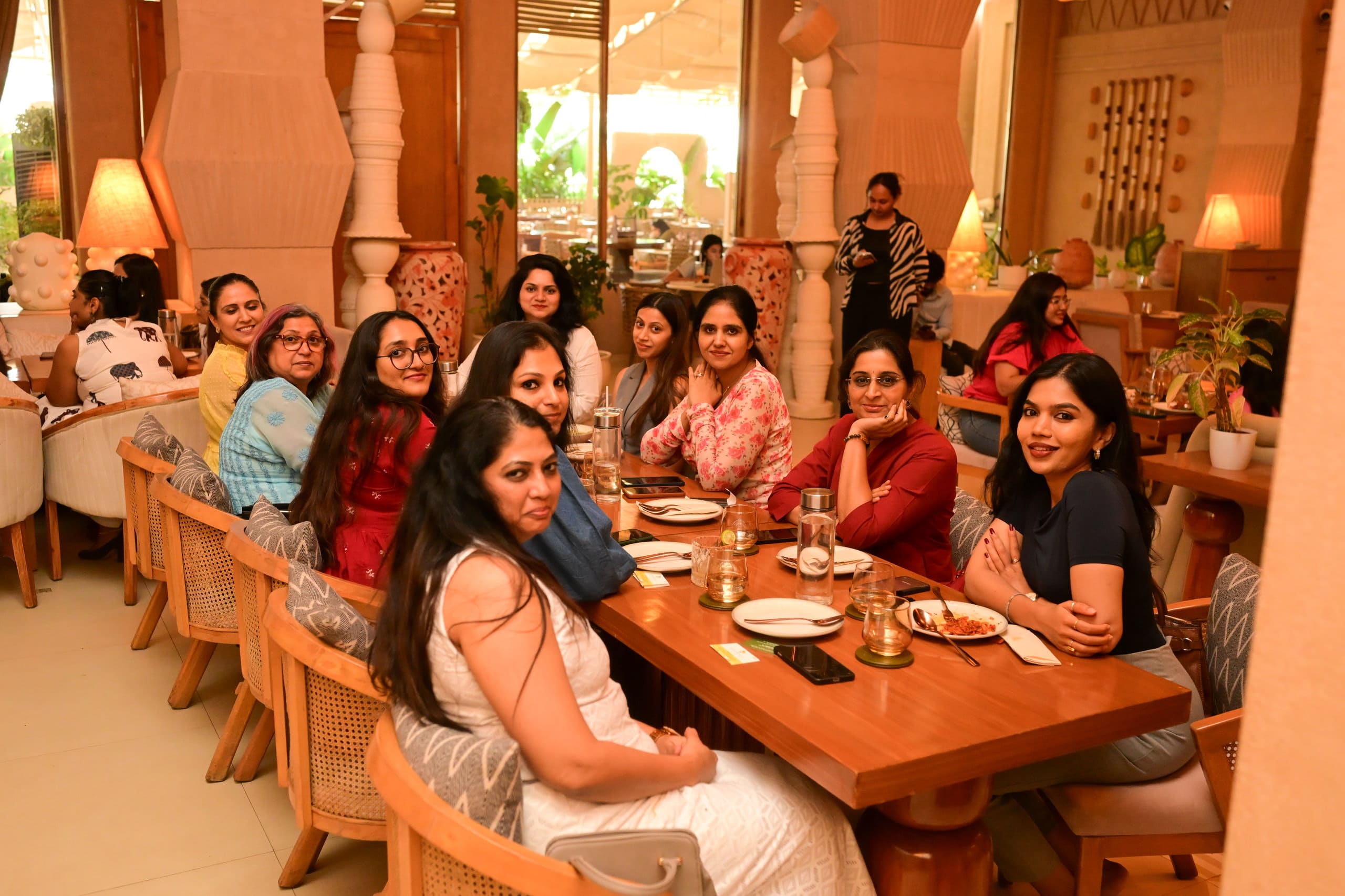 Women founders at a Peach Collar gathering